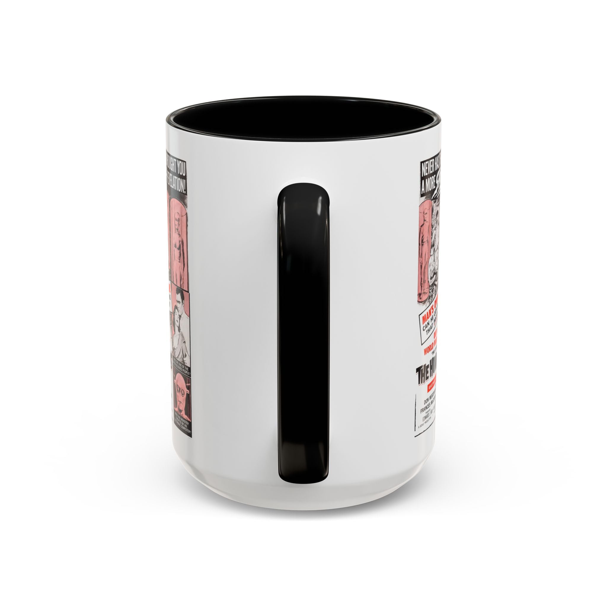 Cult Classic Movie Poster Art Accent Coffee Mug (11, 15oz) - Creation Of The Humanoids 1962 - POPvault
