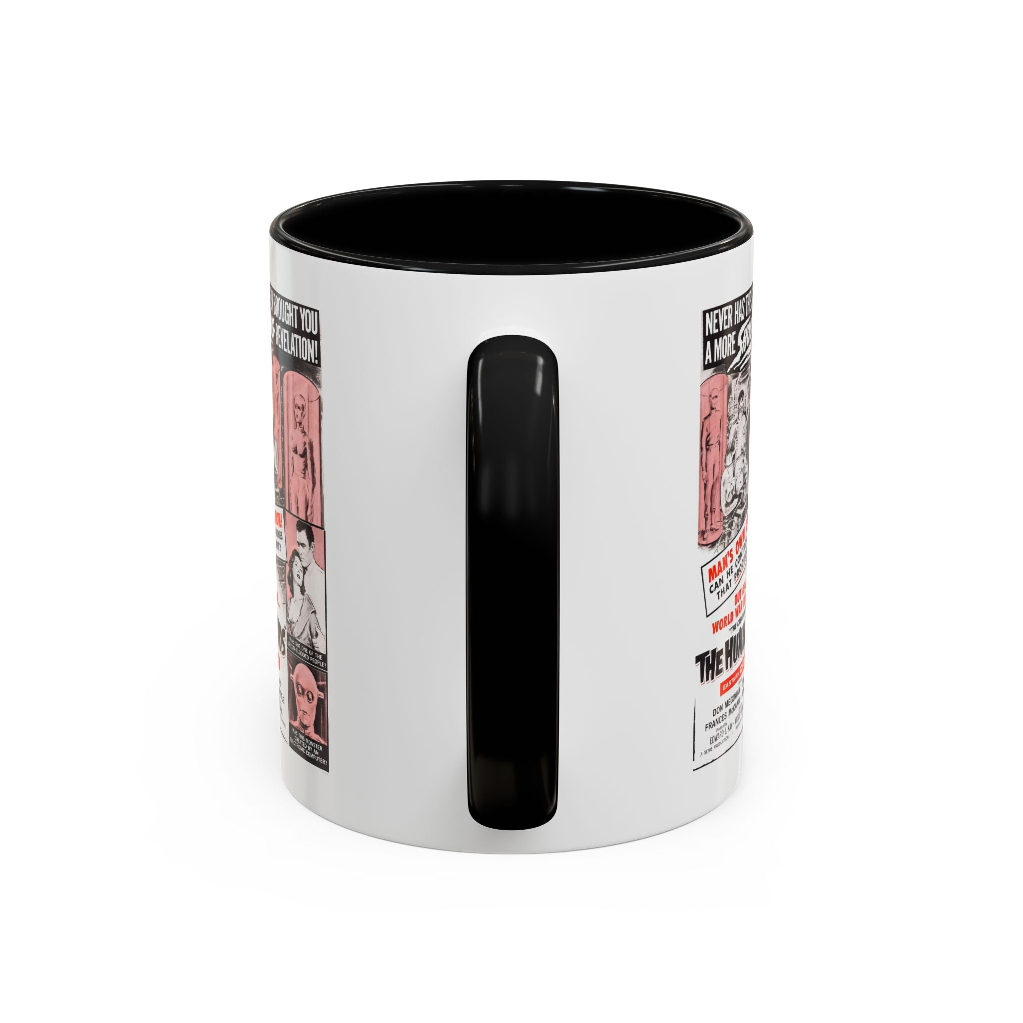 Cult Classic Movie Poster Art Accent Coffee Mug (11, 15oz) - Creation Of The Humanoids 1962 - POPvault