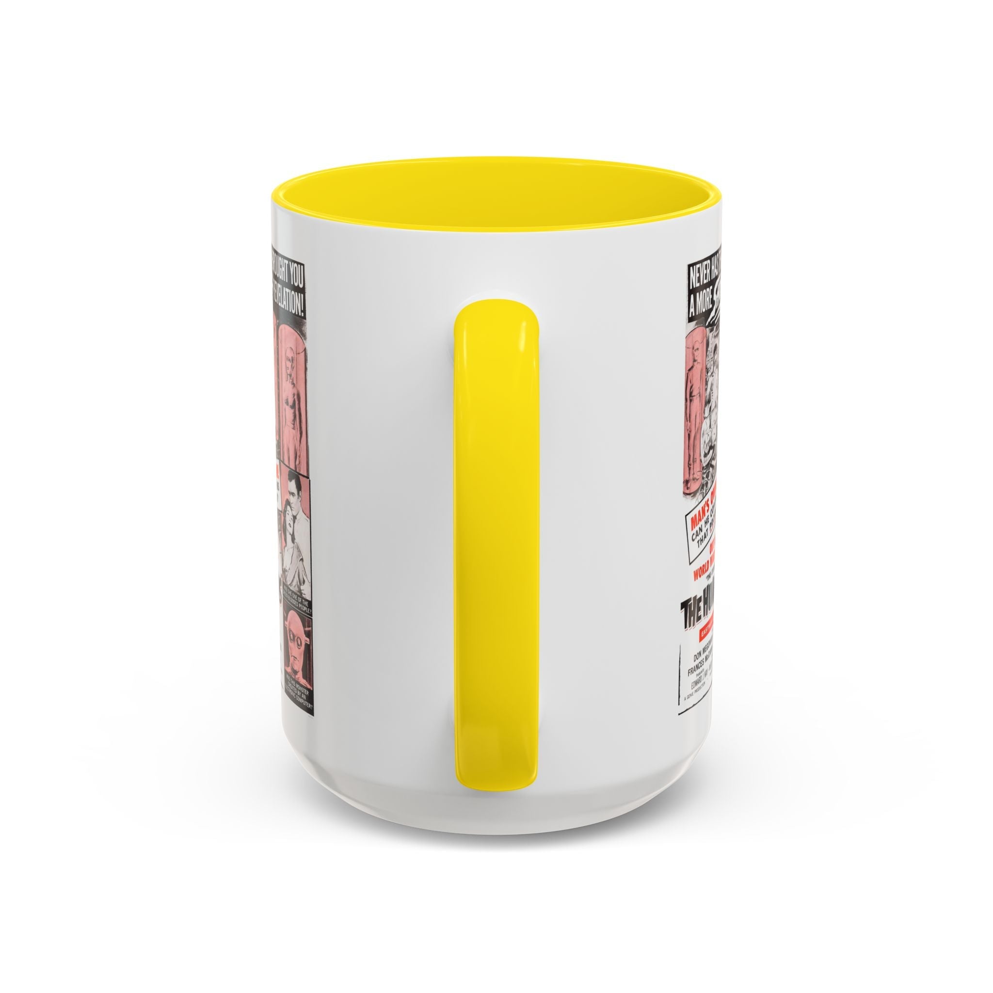 Cult Classic Movie Poster Art Accent Coffee Mug (11, 15oz) - Creation Of The Humanoids 1962 - POPvault