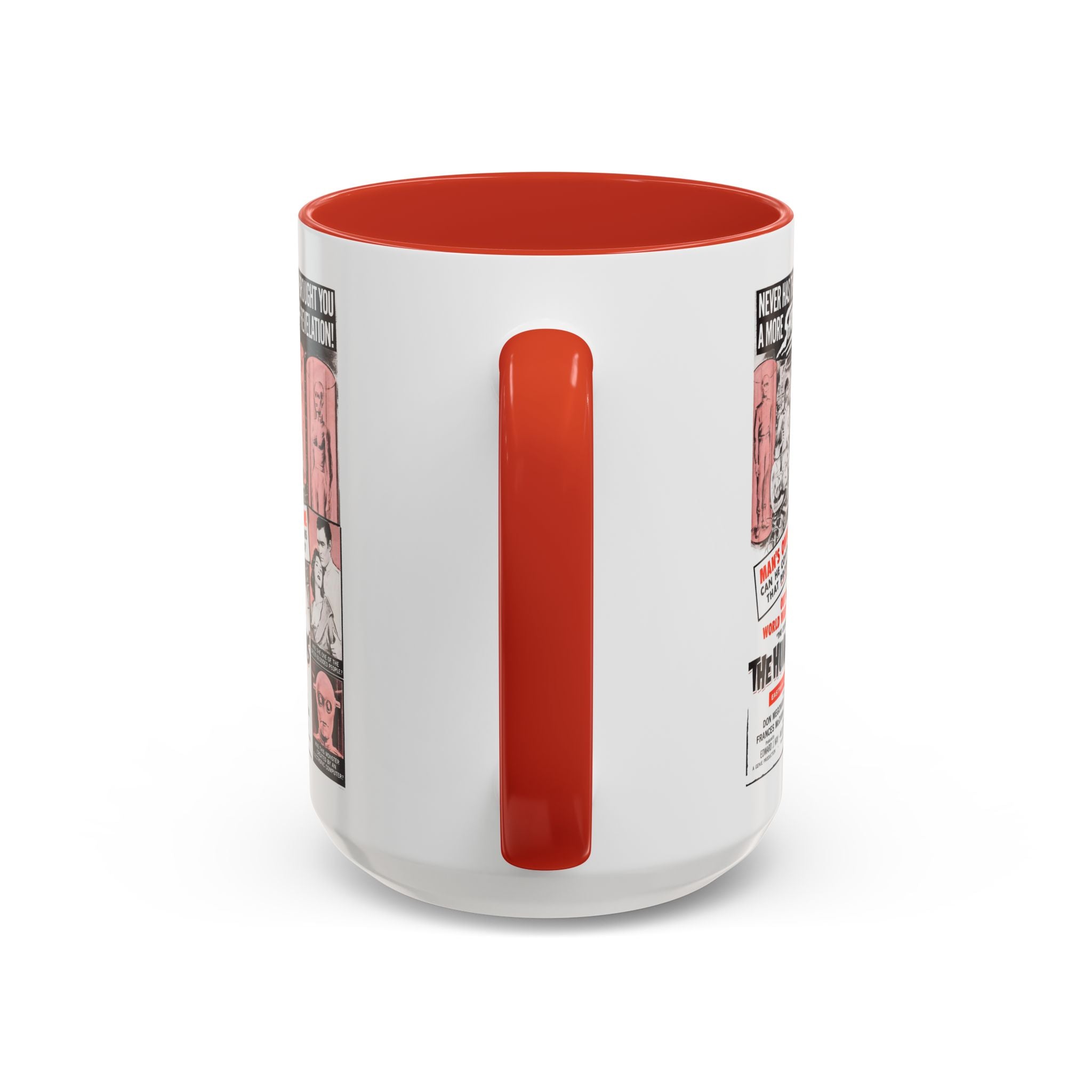 Cult Classic Movie Poster Art Accent Coffee Mug (11, 15oz) - Creation Of The Humanoids 1962 - POPvault