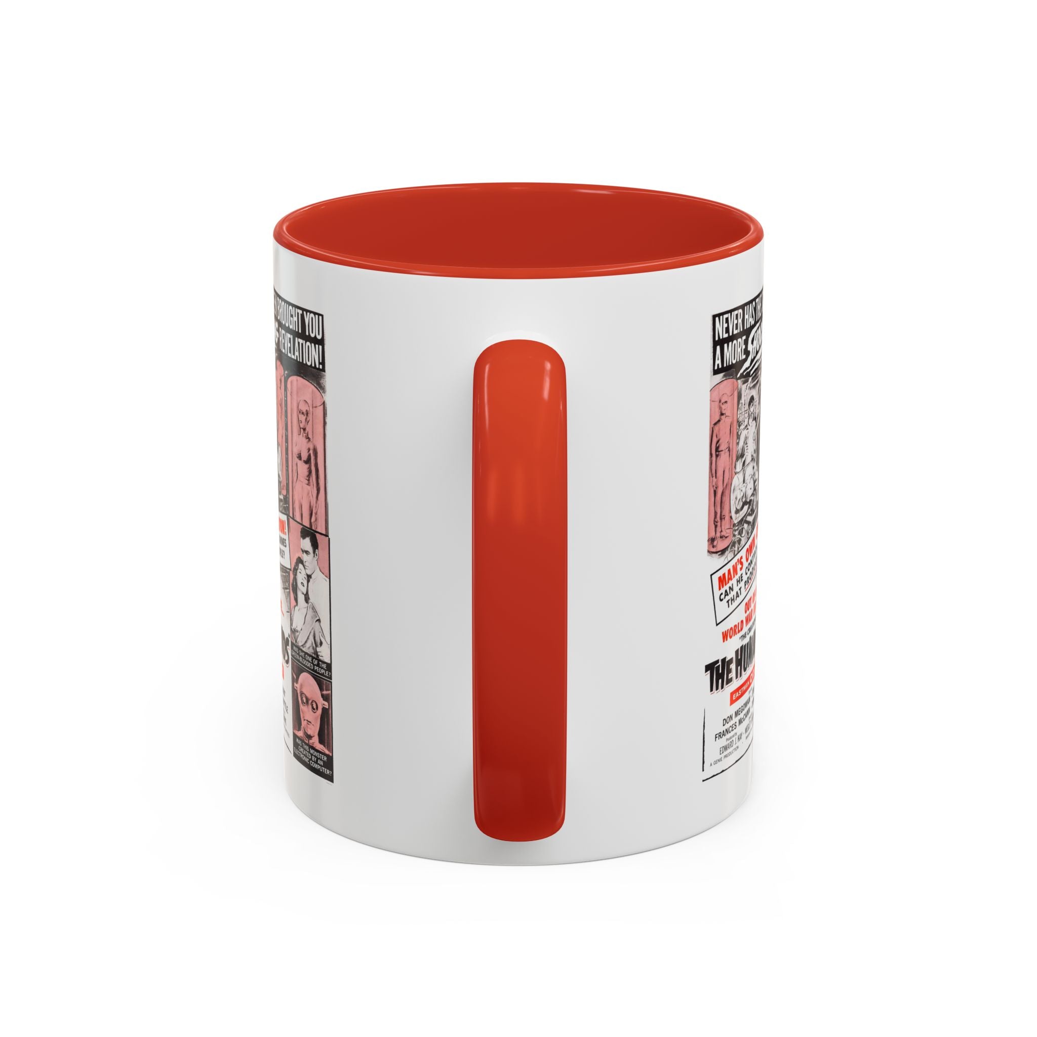 Cult Classic Movie Poster Art Accent Coffee Mug (11, 15oz) - Creation Of The Humanoids 1962 - POPvault
