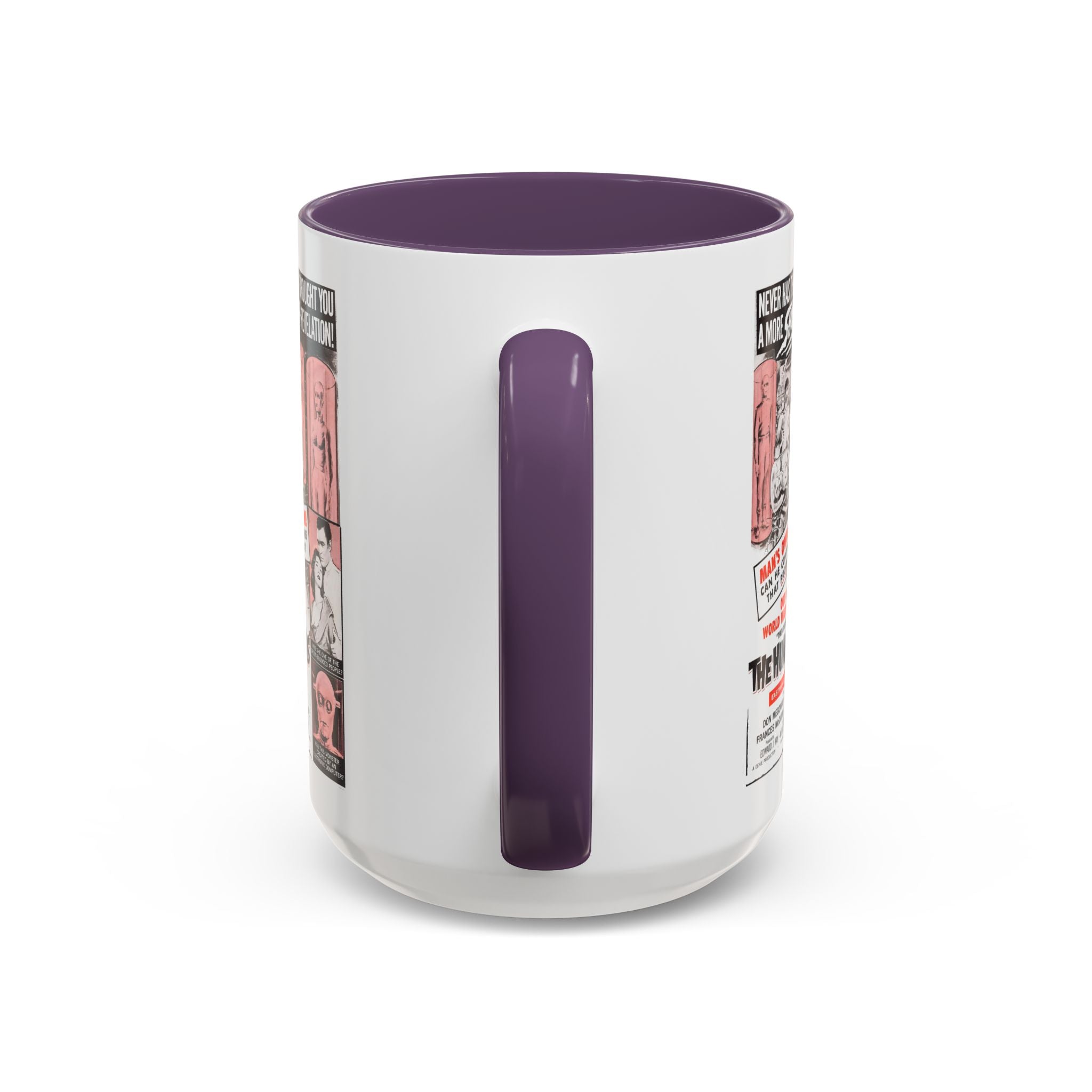 Cult Classic Movie Poster Art Accent Coffee Mug (11, 15oz) - Creation Of The Humanoids 1962 - POPvault