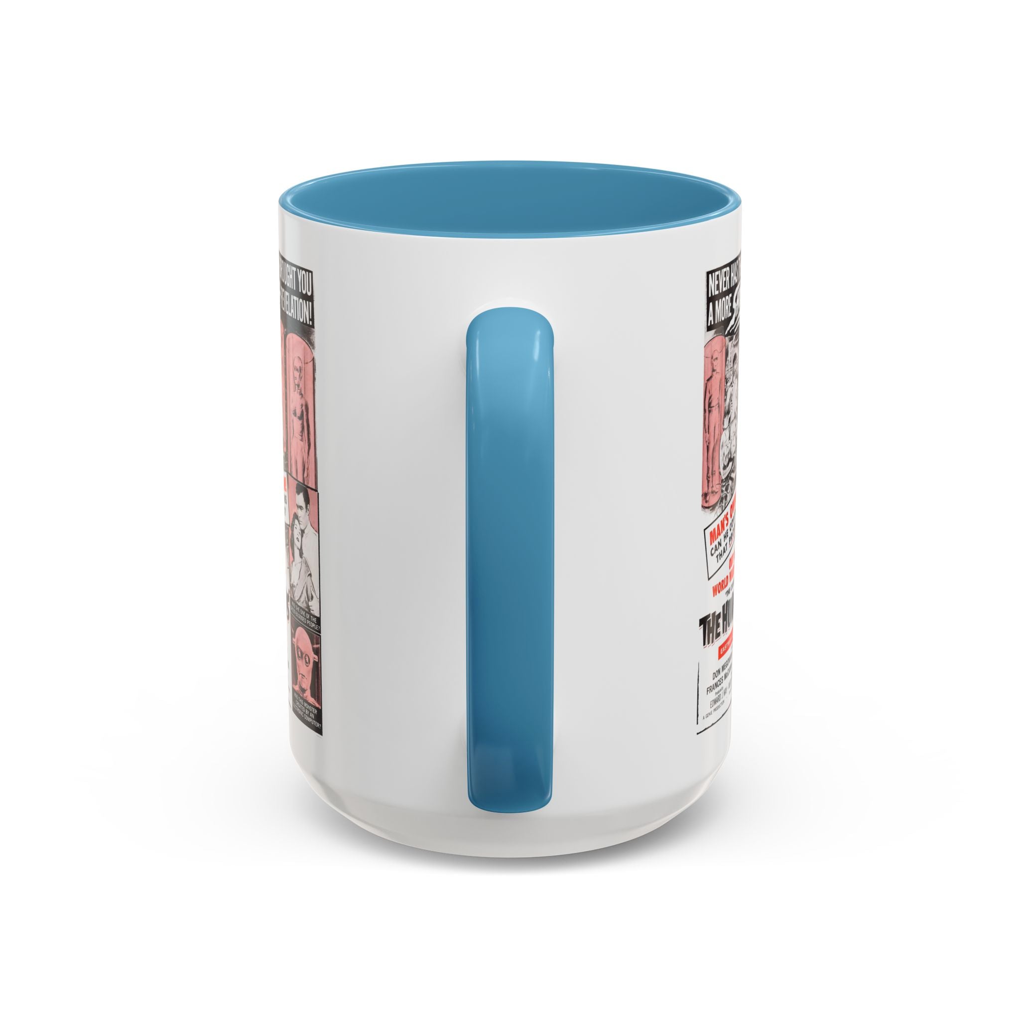 Cult Classic Movie Poster Art Accent Coffee Mug (11, 15oz) - Creation Of The Humanoids 1962 - POPvault