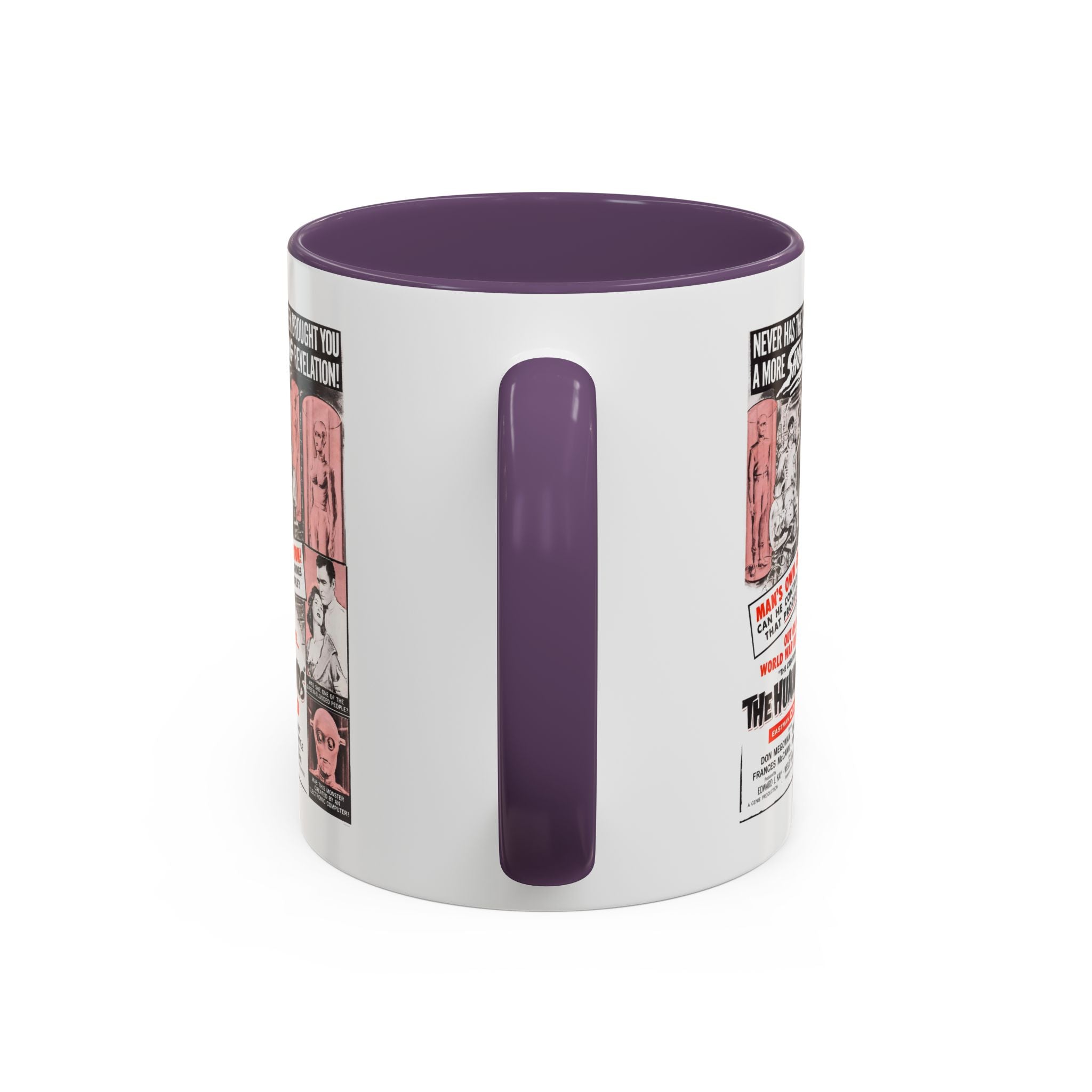 Cult Classic Movie Poster Art Accent Coffee Mug (11, 15oz) - Creation Of The Humanoids 1962 - POPvault