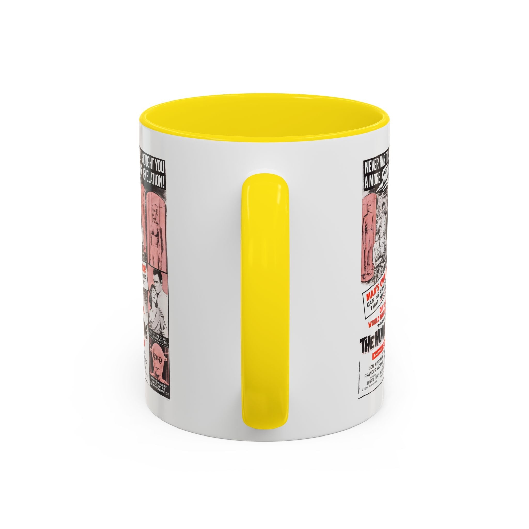 Cult Classic Movie Poster Art Accent Coffee Mug (11, 15oz) - Creation Of The Humanoids 1962 - POPvault