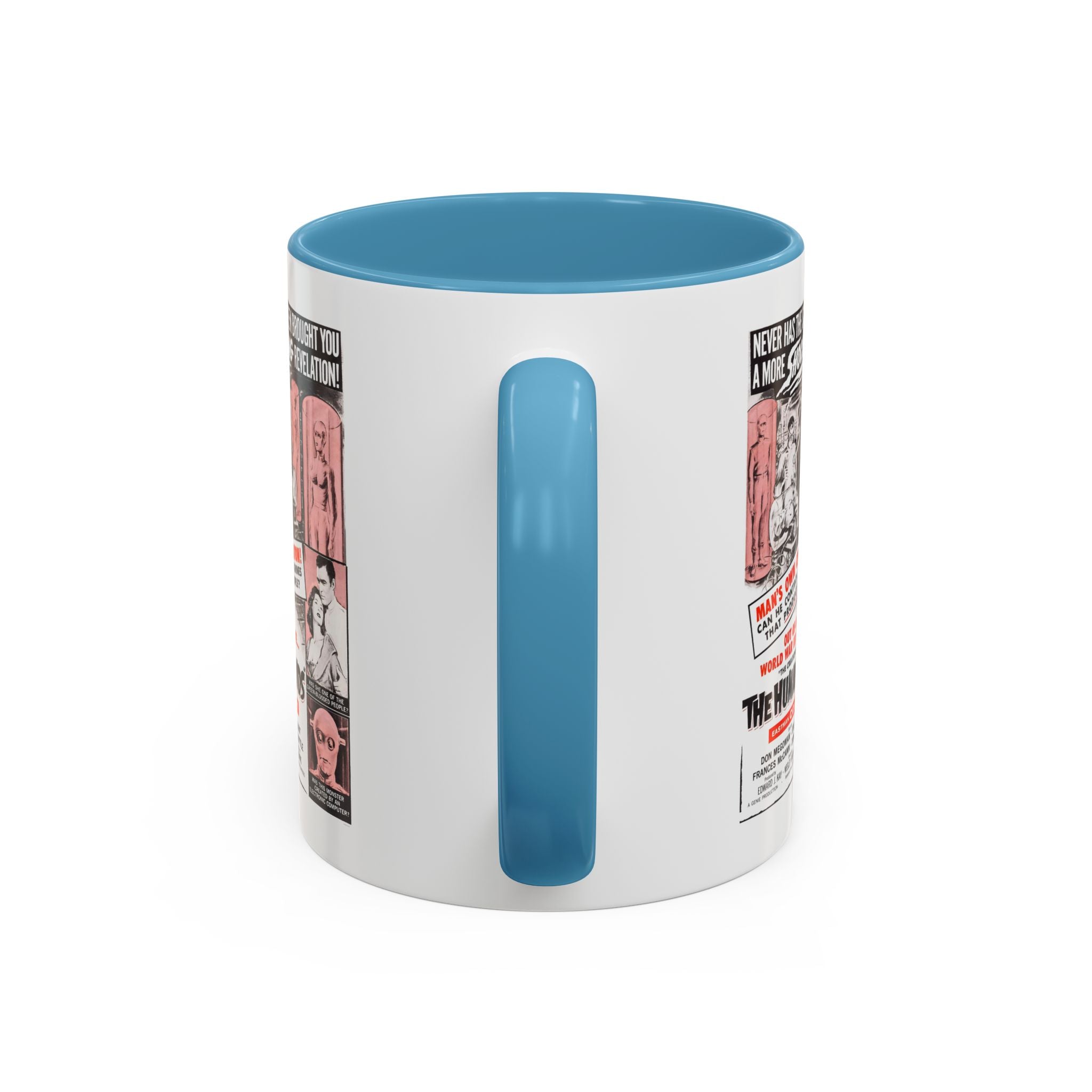 Cult Classic Movie Poster Art Accent Coffee Mug (11, 15oz) - Creation Of The Humanoids 1962 - POPvault