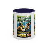 Cult Classic Movie Poster Art Accent Coffee Mug (11, 15oz) - Creature From The Black Lagoon 1954 - POPvault