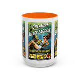 Cult Classic Movie Poster Art Accent Coffee Mug (11, 15oz) - Creature From The Black Lagoon 1954 - POPvault