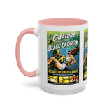 Cult Classic Movie Poster Art Accent Coffee Mug (11, 15oz) - Creature From The Black Lagoon 1954 - POPvault