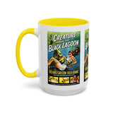 Cult Classic Movie Poster Art Accent Coffee Mug (11, 15oz) - Creature From The Black Lagoon 1954 - POPvault