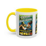 Cult Classic Movie Poster Art Accent Coffee Mug (11, 15oz) - Creature From The Black Lagoon 1954 - POPvault
