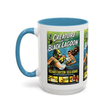 Cult Classic Movie Poster Art Accent Coffee Mug (11, 15oz) - Creature From The Black Lagoon 1954 - POPvault