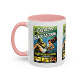 Cult Classic Movie Poster Art Accent Coffee Mug (11, 15oz) - Creature From The Black Lagoon 1954 - POPvault