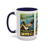 Cult Classic Movie Poster Art Accent Coffee Mug (11, 15oz) - Creature From The Black Lagoon 1954 - POPvault