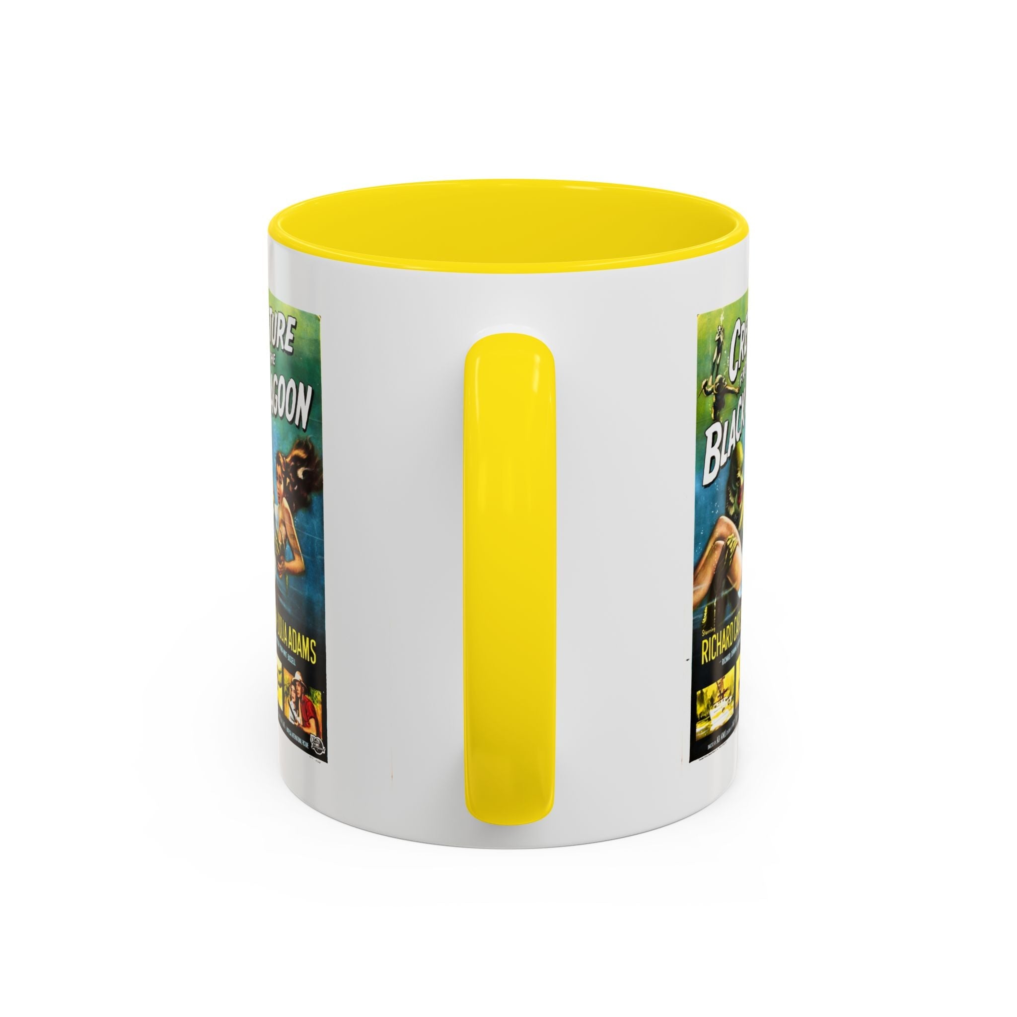 Cult Classic Movie Poster Art Accent Coffee Mug (11, 15oz) - Creature From The Black Lagoon 1954 - POPvault