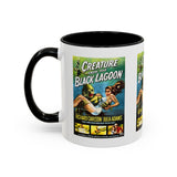 Cult Classic Movie Poster Art Accent Coffee Mug (11, 15oz) - Creature From The Black Lagoon 1954 - POPvault