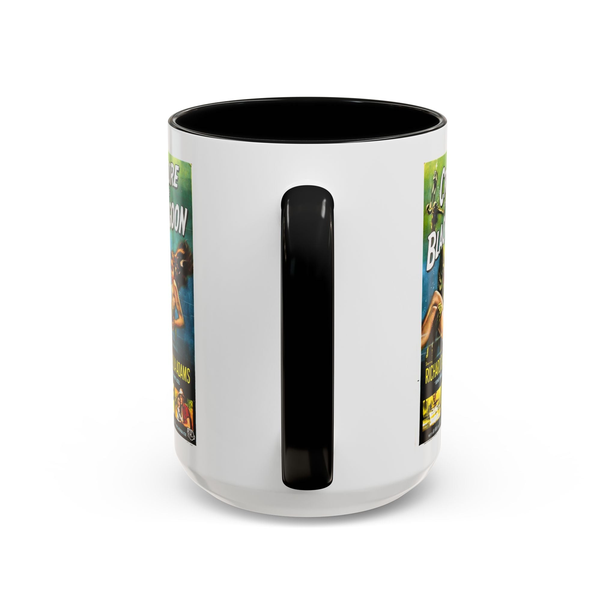 Cult Classic Movie Poster Art Accent Coffee Mug (11, 15oz) - Creature From The Black Lagoon 1954 - POPvault