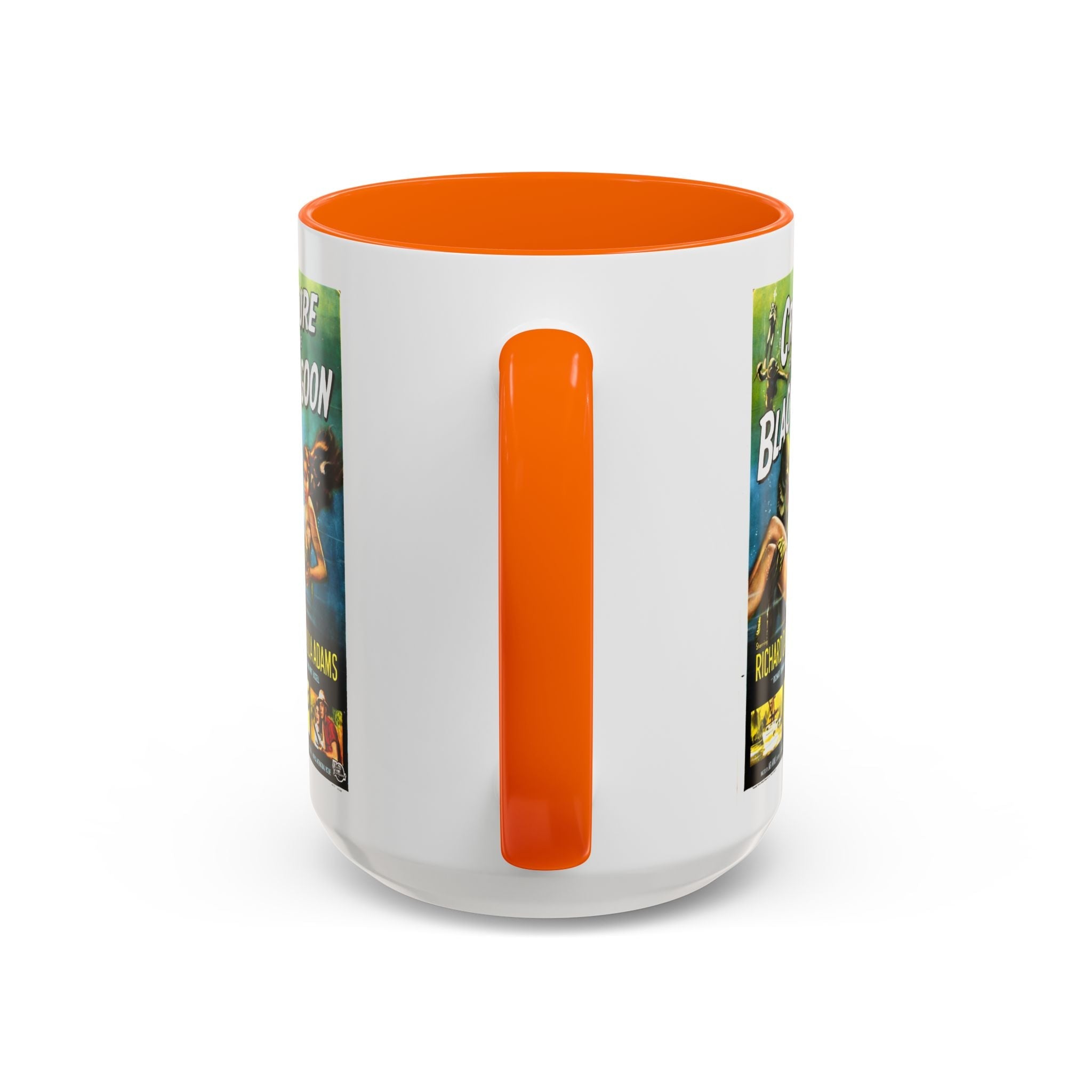 Cult Classic Movie Poster Art Accent Coffee Mug (11, 15oz) - Creature From The Black Lagoon 1954 - POPvault