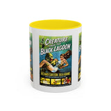 Cult Classic Movie Poster Art Accent Coffee Mug (11, 15oz) - Creature From The Black Lagoon 1954 - POPvault