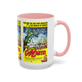 Cult Classic Movie Poster Art Accent Coffee Mug (11, 15oz) - Deadly Mantis 1957 - POPvault