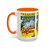Cult Classic Movie Poster Art Accent Coffee Mug (11, 15oz) - Deadly Mantis 1957 - POPvault
