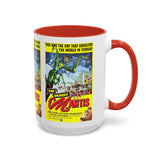 Cult Classic Movie Poster Art Accent Coffee Mug (11, 15oz) - Deadly Mantis 1957 - POPvault