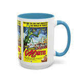 Cult Classic Movie Poster Art Accent Coffee Mug (11, 15oz) - Deadly Mantis 1957 - POPvault