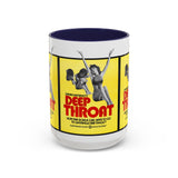 Cult Classic Movie Poster Art Accent Coffee Mug (11, 15oz) - Deep Throat 1972 - POPvault