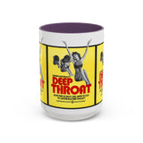 Cult Classic Movie Poster Art Accent Coffee Mug (11, 15oz) - Deep Throat 1972 - POPvault