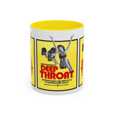 Cult Classic Movie Poster Art Accent Coffee Mug (11, 15oz) - Deep Throat 1972 - POPvault