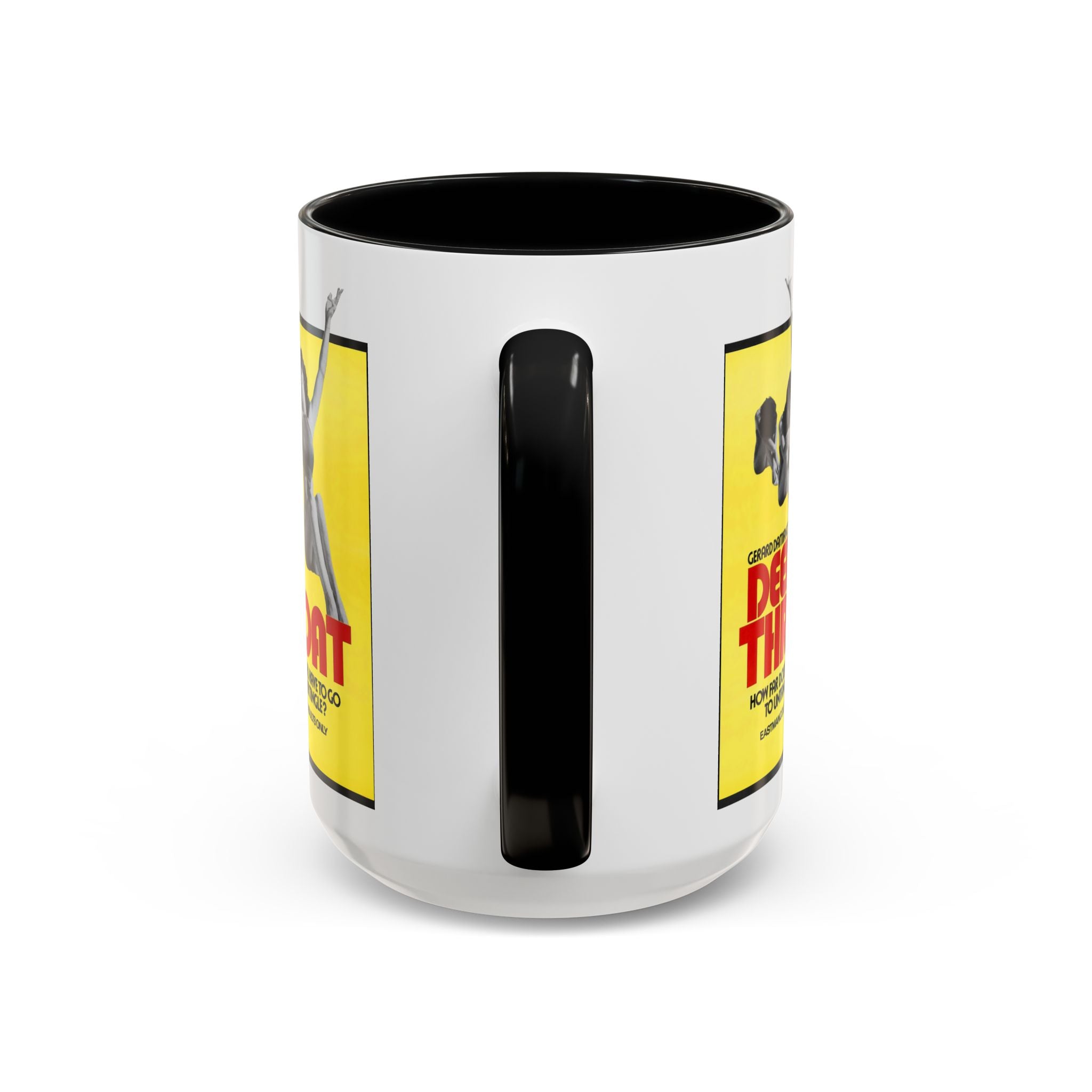 Cult Classic Movie Poster Art Accent Coffee Mug (11, 15oz) - Deep Throat 1972 - POPvault