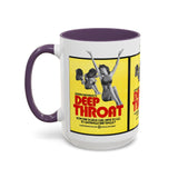 Cult Classic Movie Poster Art Accent Coffee Mug (11, 15oz) - Deep Throat 1972 - POPvault