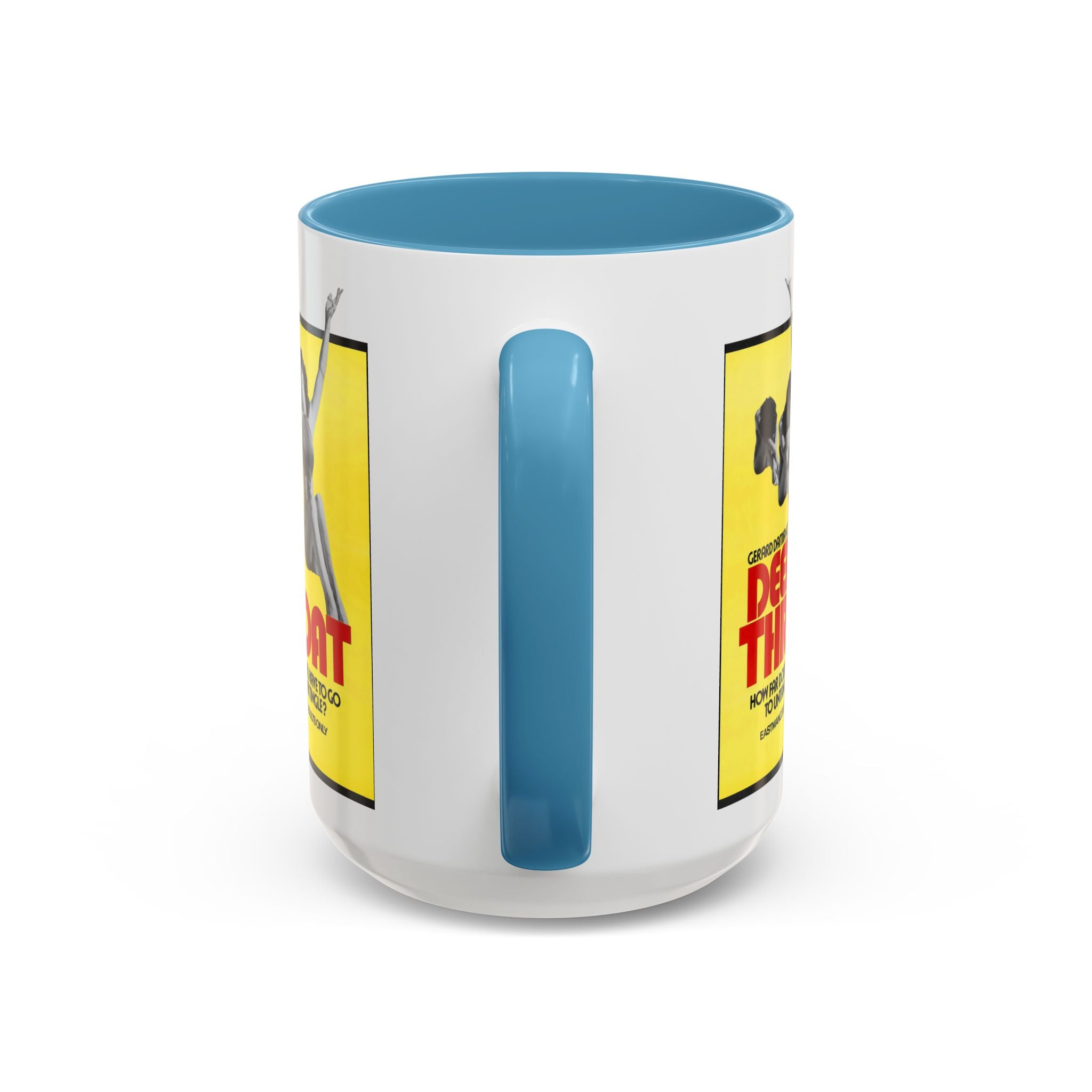 Cult Classic Movie Poster Art Accent Coffee Mug (11, 15oz) - Deep Throat 1972 - POPvault