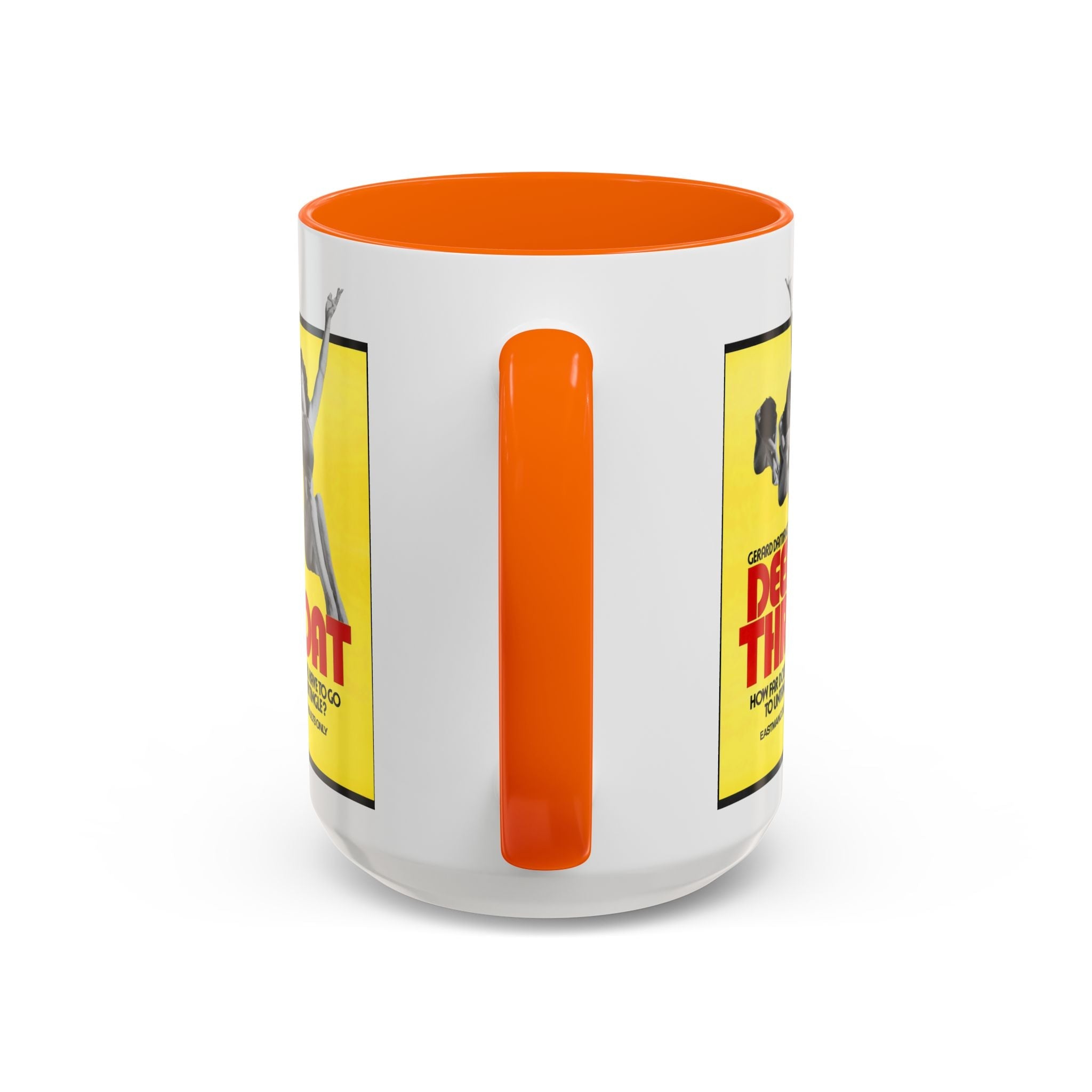 Cult Classic Movie Poster Art Accent Coffee Mug (11, 15oz) - Deep Throat 1972 - POPvault