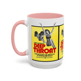 Cult Classic Movie Poster Art Accent Coffee Mug (11, 15oz) - Deep Throat 1972 - POPvault