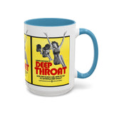 Cult Classic Movie Poster Art Accent Coffee Mug (11, 15oz) - Deep Throat 1972 - POPvault