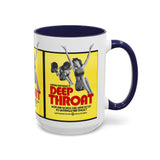 Cult Classic Movie Poster Art Accent Coffee Mug (11, 15oz) - Deep Throat 1972 - POPvault