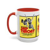 Cult Classic Movie Poster Art Accent Coffee Mug (11, 15oz) - Deep Throat 1972 - POPvault