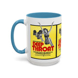 Cult Classic Movie Poster Art Accent Coffee Mug (11, 15oz) - Deep Throat 1972 - POPvault