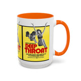 Cult Classic Movie Poster Art Accent Coffee Mug (11, 15oz) - Deep Throat 1972 - POPvault