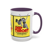 Cult Classic Movie Poster Art Accent Coffee Mug (11, 15oz) - Deep Throat 1972 - POPvault