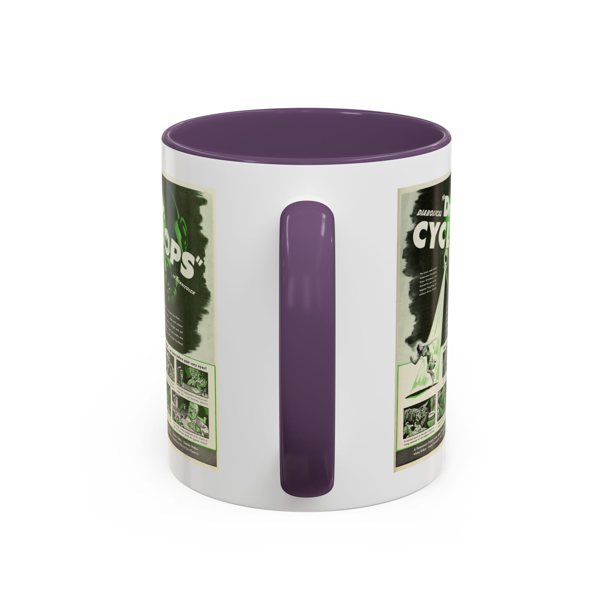 Cult Classic Movie Poster Art Accent Coffee Mug (11, 15oz) - Diabolical Dr. Cyclops 1940 - POPvault