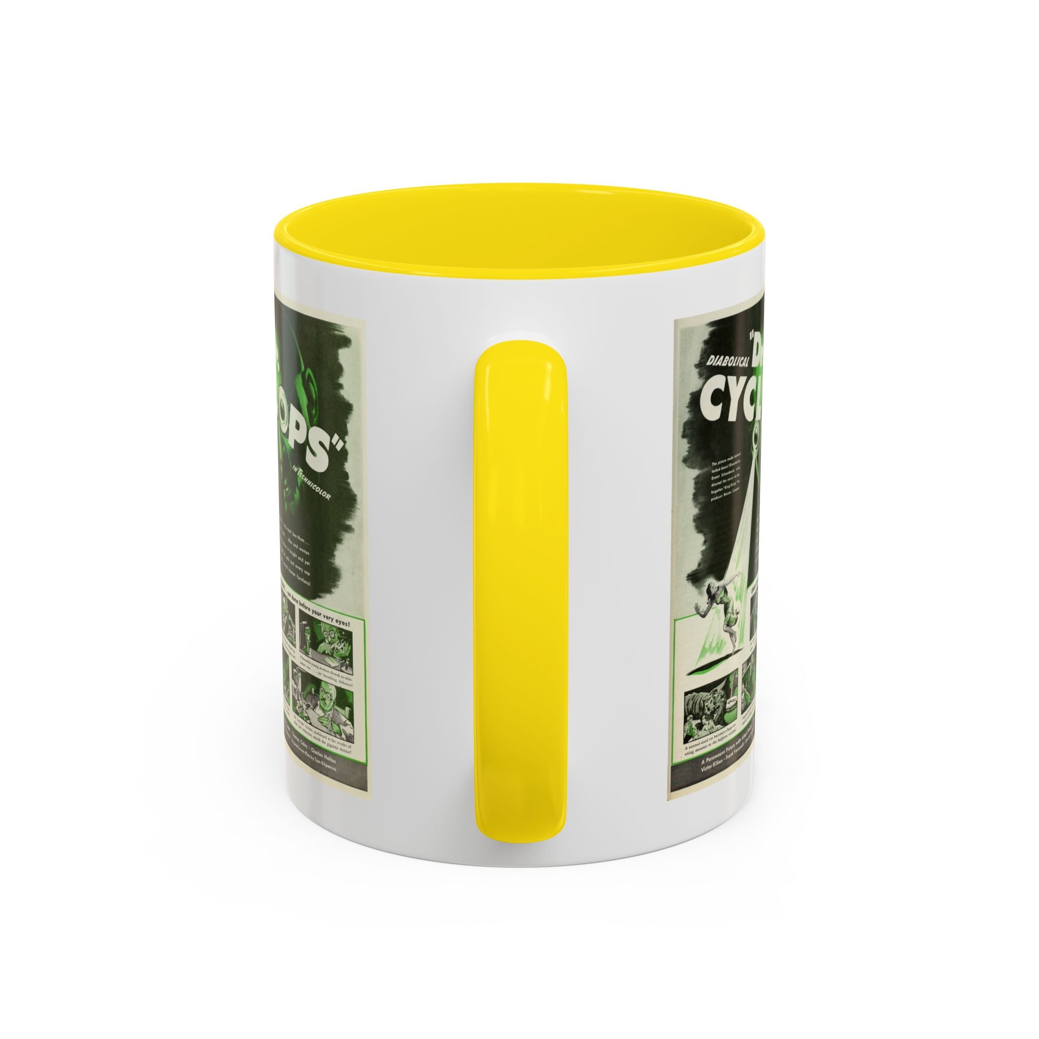 Cult Classic Movie Poster Art Accent Coffee Mug (11, 15oz) - Diabolical Dr. Cyclops 1940 - POPvault