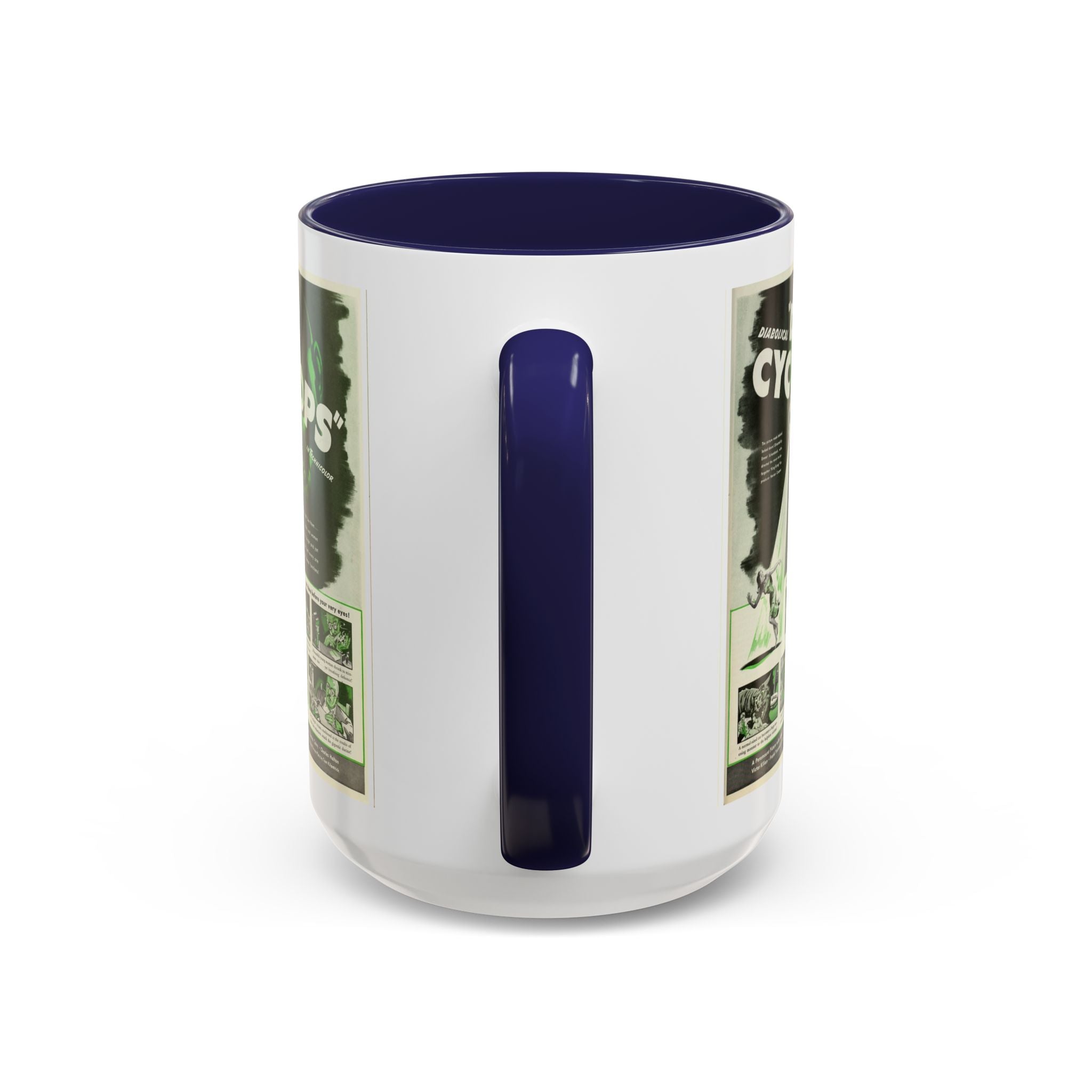 Cult Classic Movie Poster Art Accent Coffee Mug (11, 15oz) - Diabolical Dr. Cyclops 1940 - POPvault