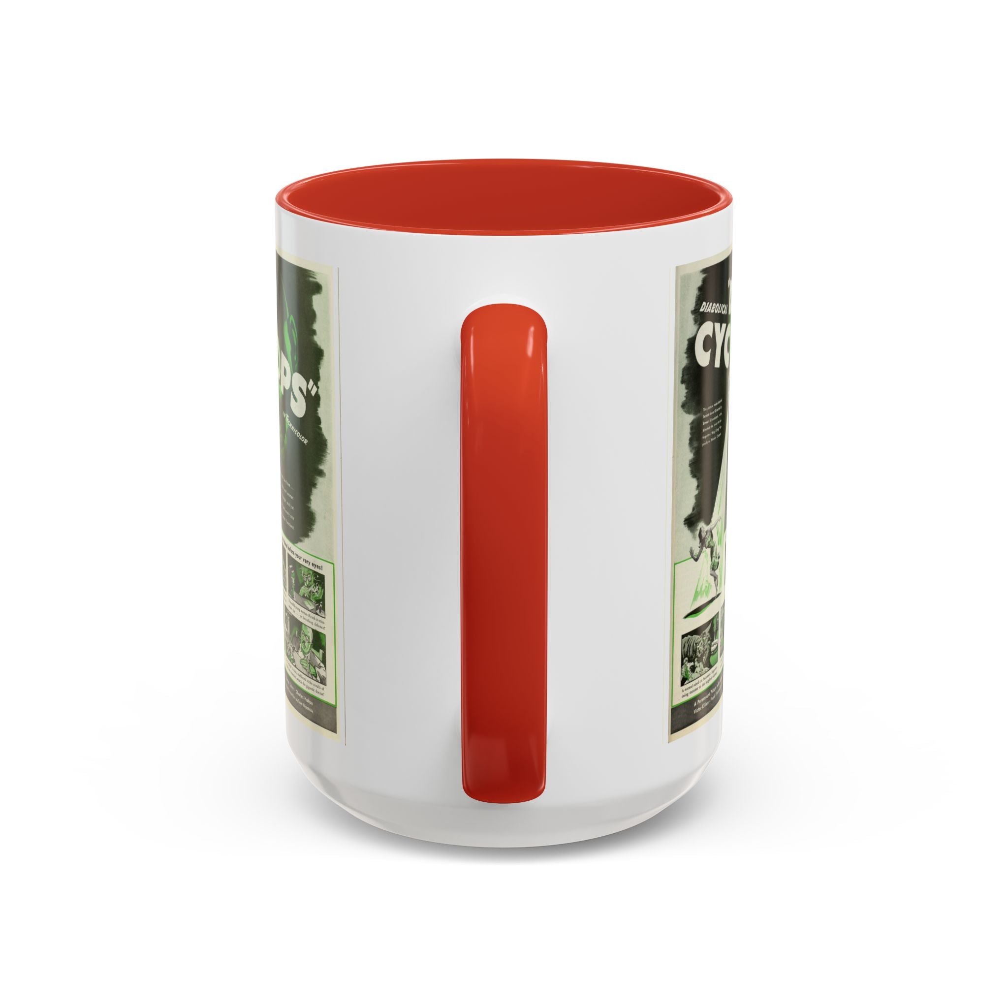 Cult Classic Movie Poster Art Accent Coffee Mug (11, 15oz) - Diabolical Dr. Cyclops 1940 - POPvault