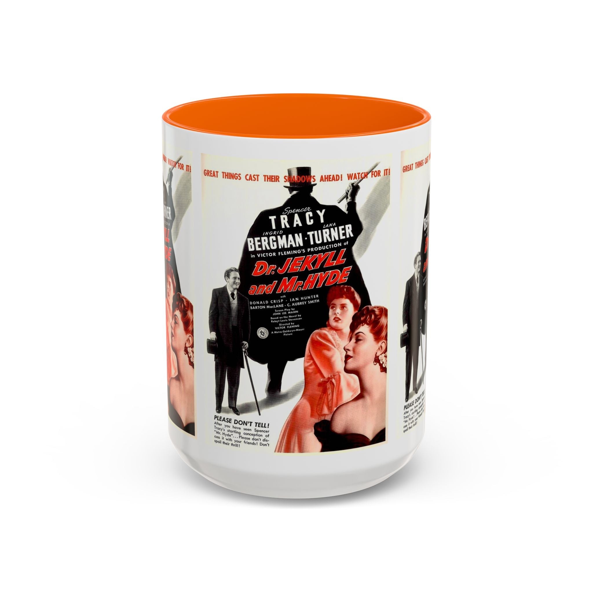 Cult Classic Movie Poster Art Accent Coffee Mug (11, 15oz) - Dr. Jekyll And Mr. Hyde 1941 - POPvault