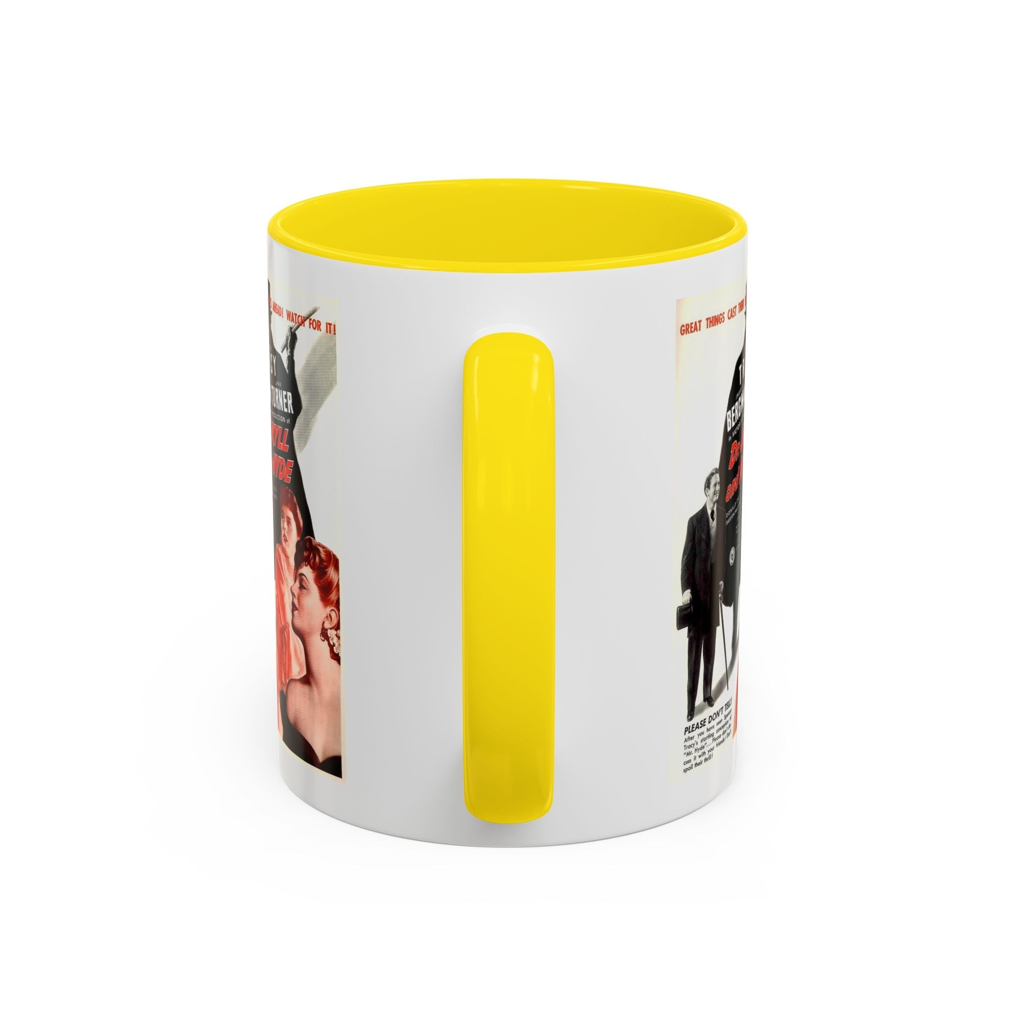 Cult Classic Movie Poster Art Accent Coffee Mug (11, 15oz) - Dr. Jekyll And Mr. Hyde 1941 - POPvault
