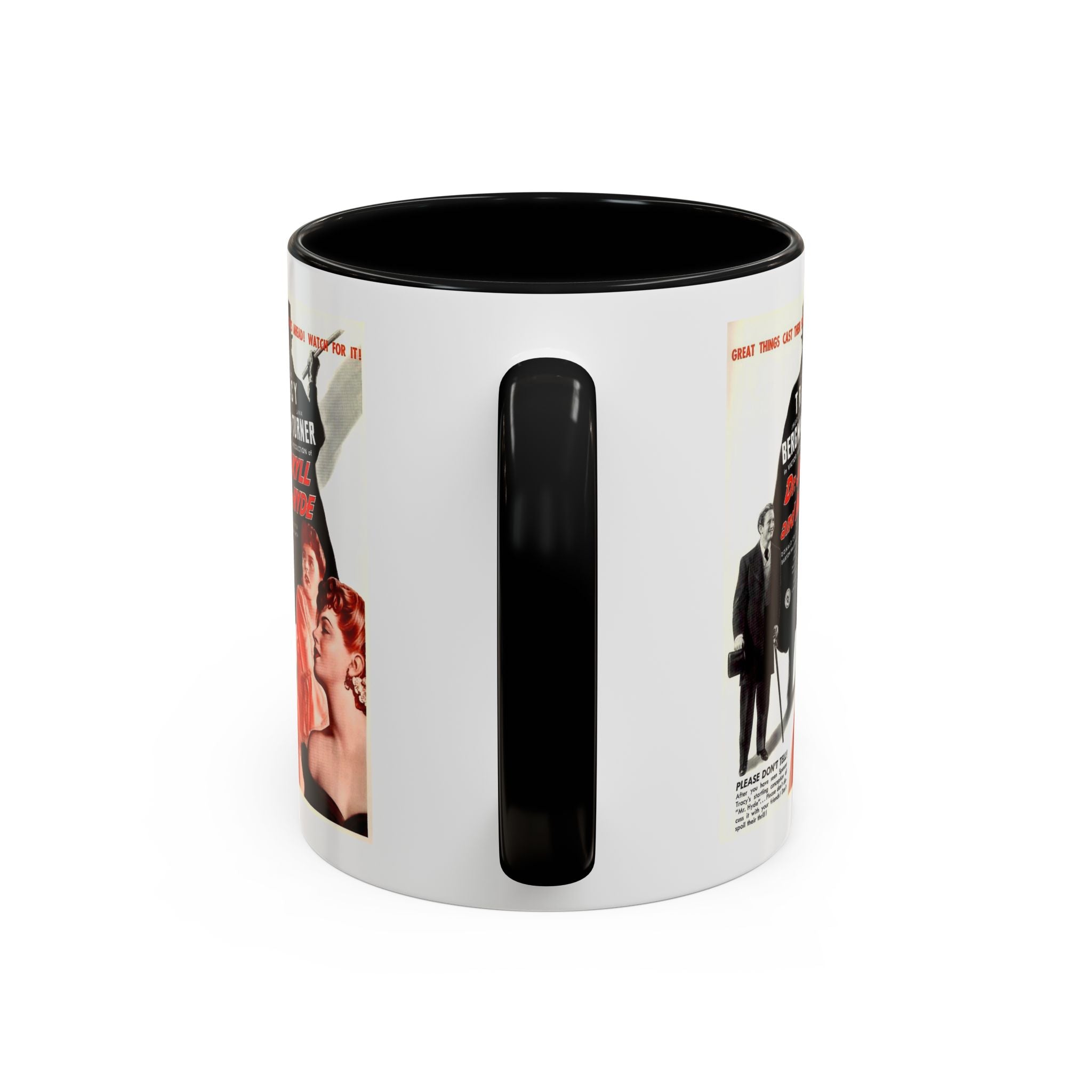 Cult Classic Movie Poster Art Accent Coffee Mug (11, 15oz) - Dr. Jekyll And Mr. Hyde 1941 - POPvault