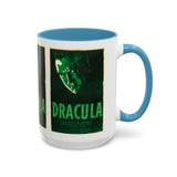 Cult Classic Movie Poster Art Accent Coffee Mug (11, 15oz) - Dracula Re - Issue 1938 - POPvault