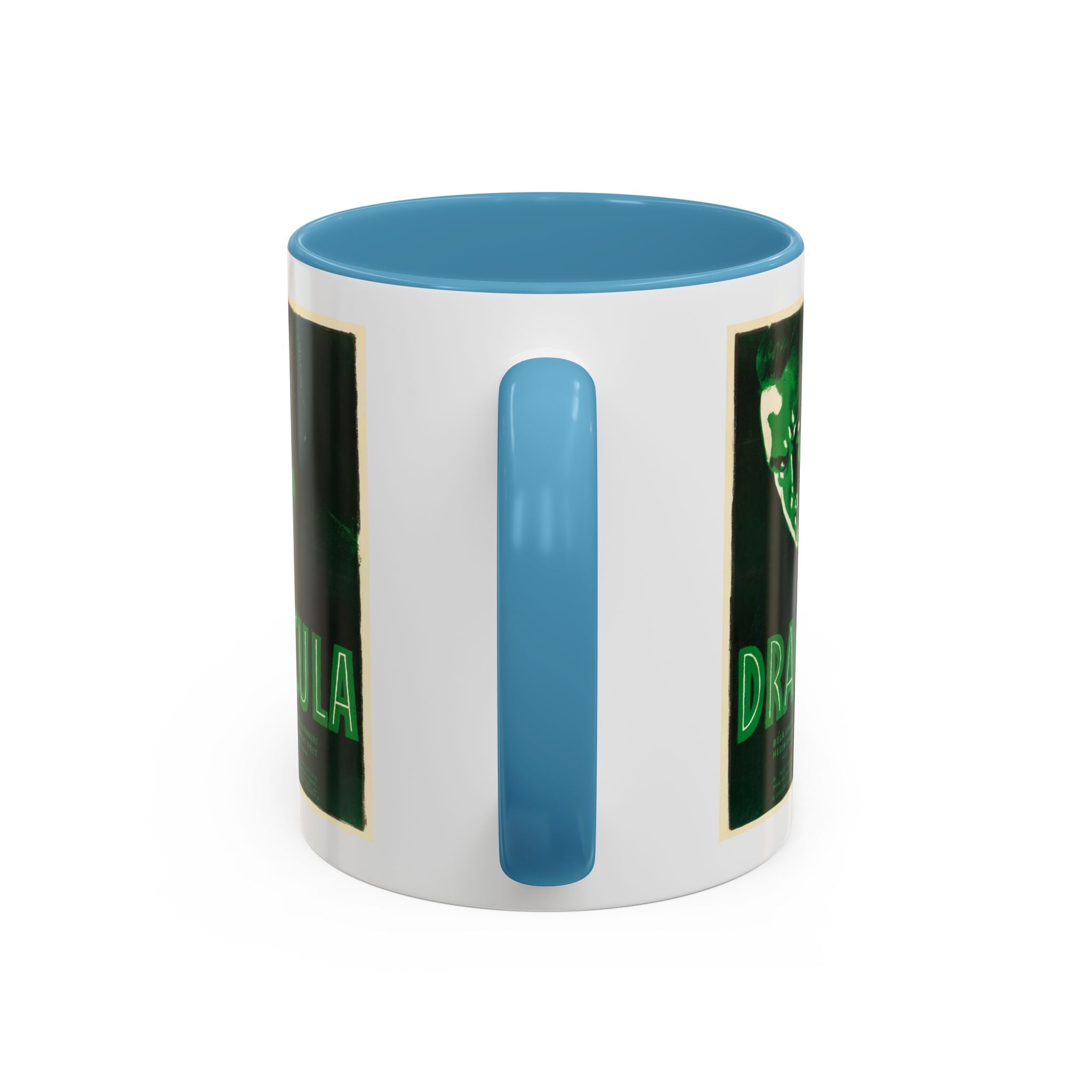 Cult Classic Movie Poster Art Accent Coffee Mug (11, 15oz) - Dracula Re - Issue 1938 - POPvault
